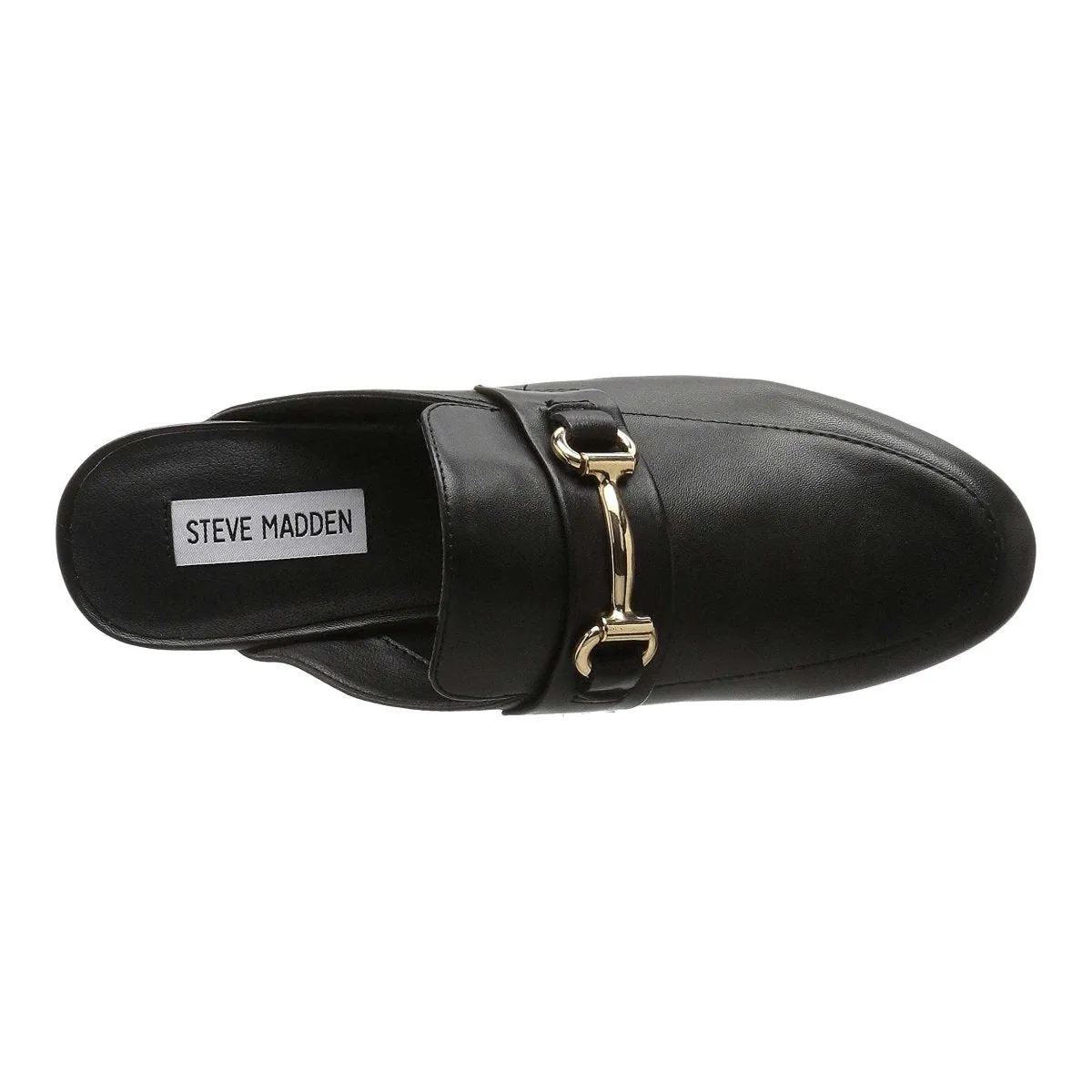 Steve Madden Femmes Kandi Cuir Noir