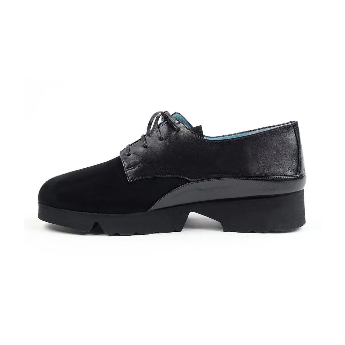 Thierry Rabotin Femme Gate 7429H Suède Noir/Cuir