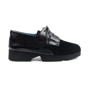 Thierry Rabotin Femme Gate 7429H Suède Noir/Cuir