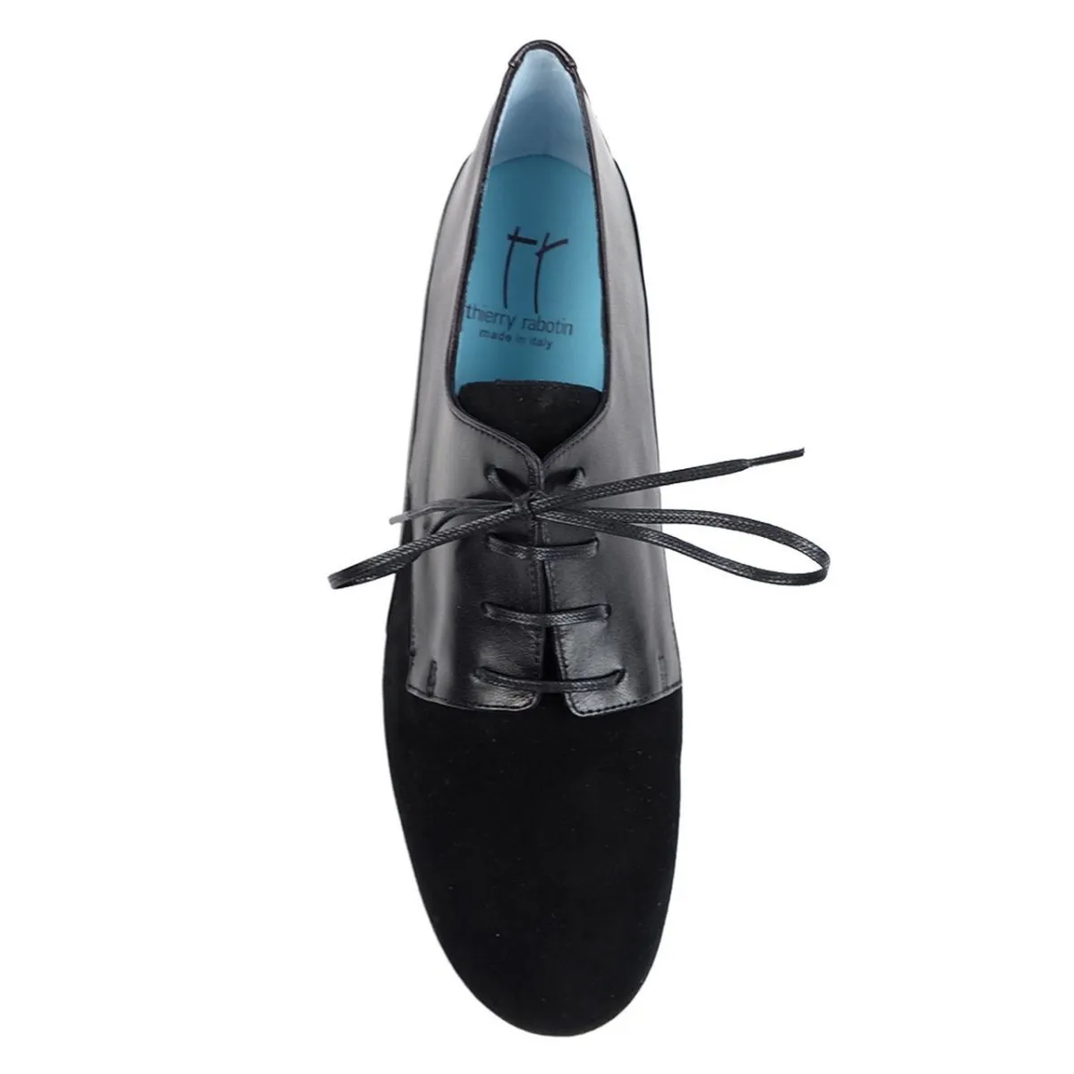 Thierry Rabotin Femme Gate 7429H Suède Noir/Cuir