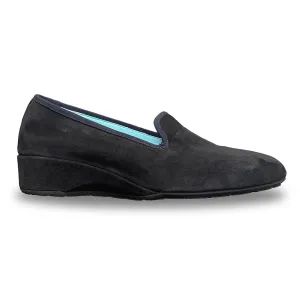 Thierry Rabotin Femme Ziggy 1440MN Suède Noir/Garniture Marine