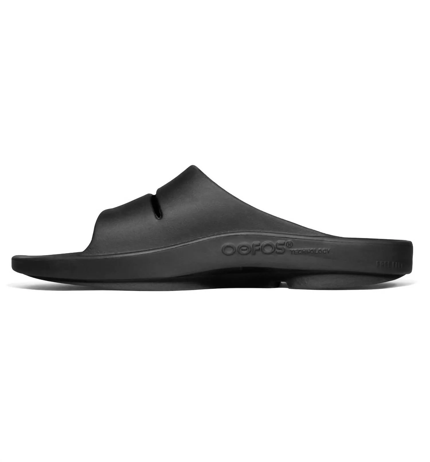 Chaussures unisexes Ooahh Slide en noir ecco