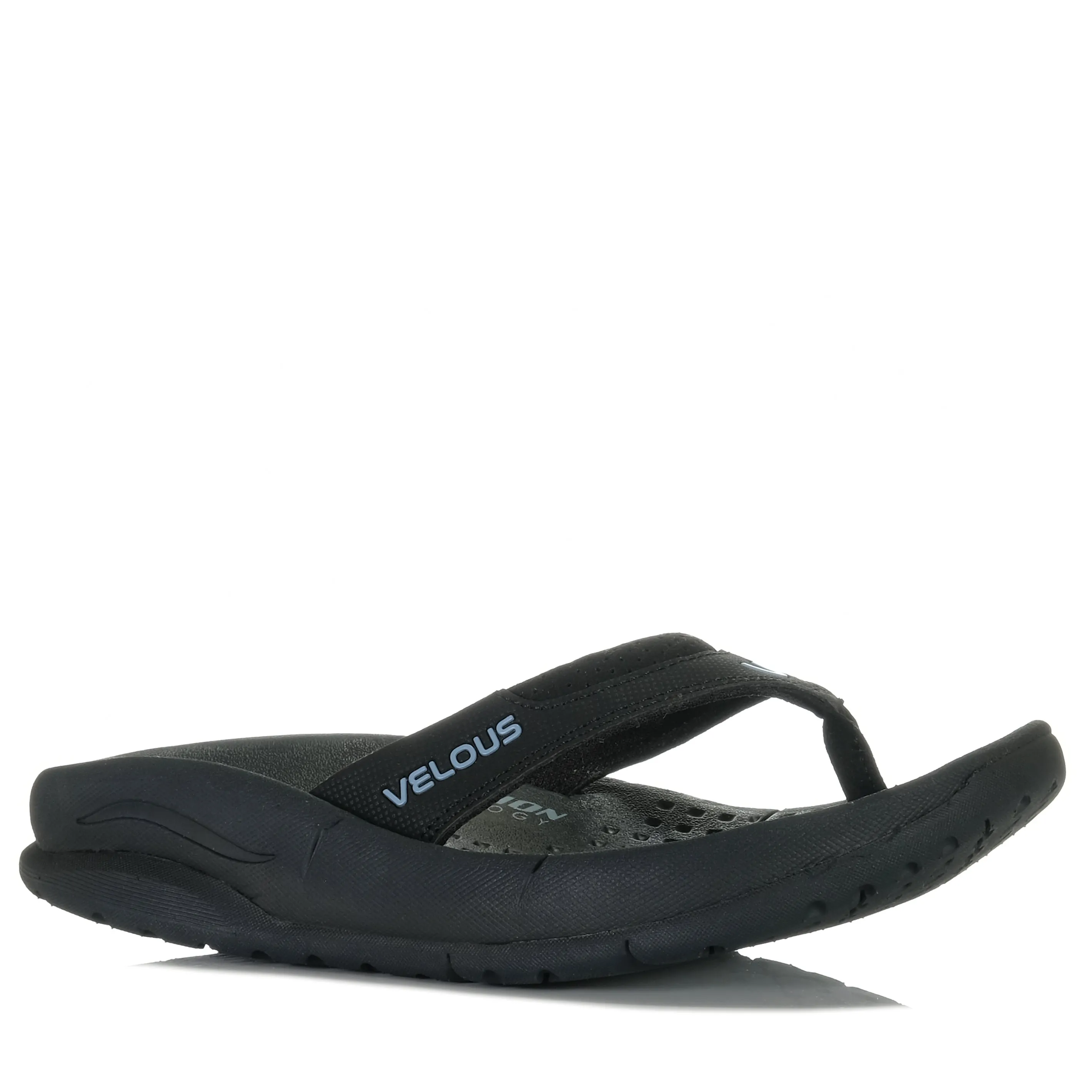 Velous Oceanside Flip Noir/Bleu Clair