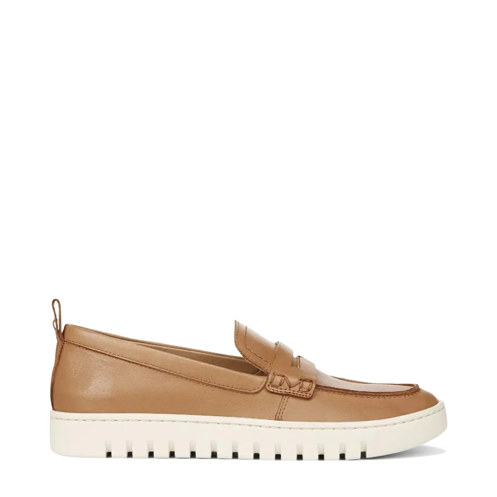 Mocassin en cuir lisse Uptown pour femmes de Vionic en couleur camel