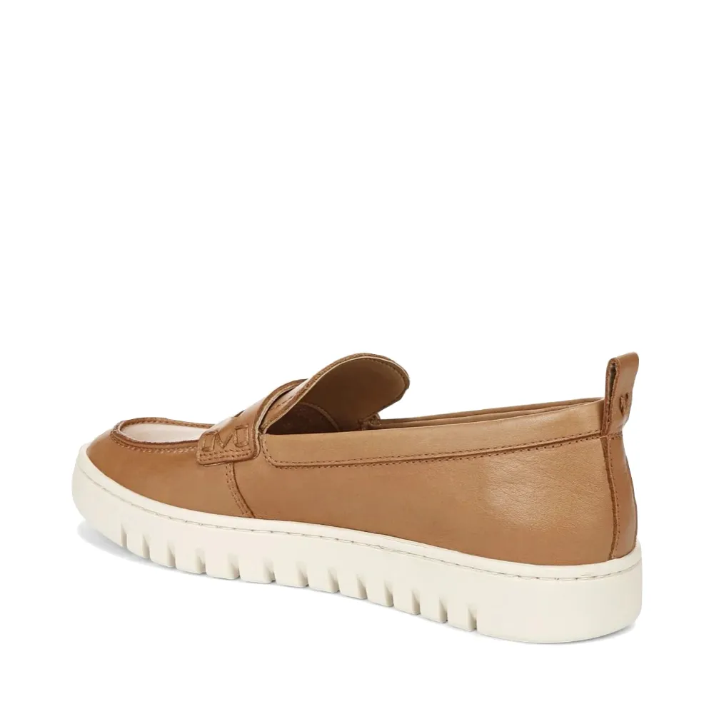 Mocassin en cuir lisse Uptown pour femmes de Vionic en couleur camel