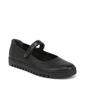 Vionic Femme Uptown Escarpin en Cuir Lisse Mary Jane Noir