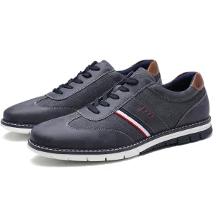 West Louis™ Chaussures de Sport en Cuir Léger d'Automne par le Designer de Marque