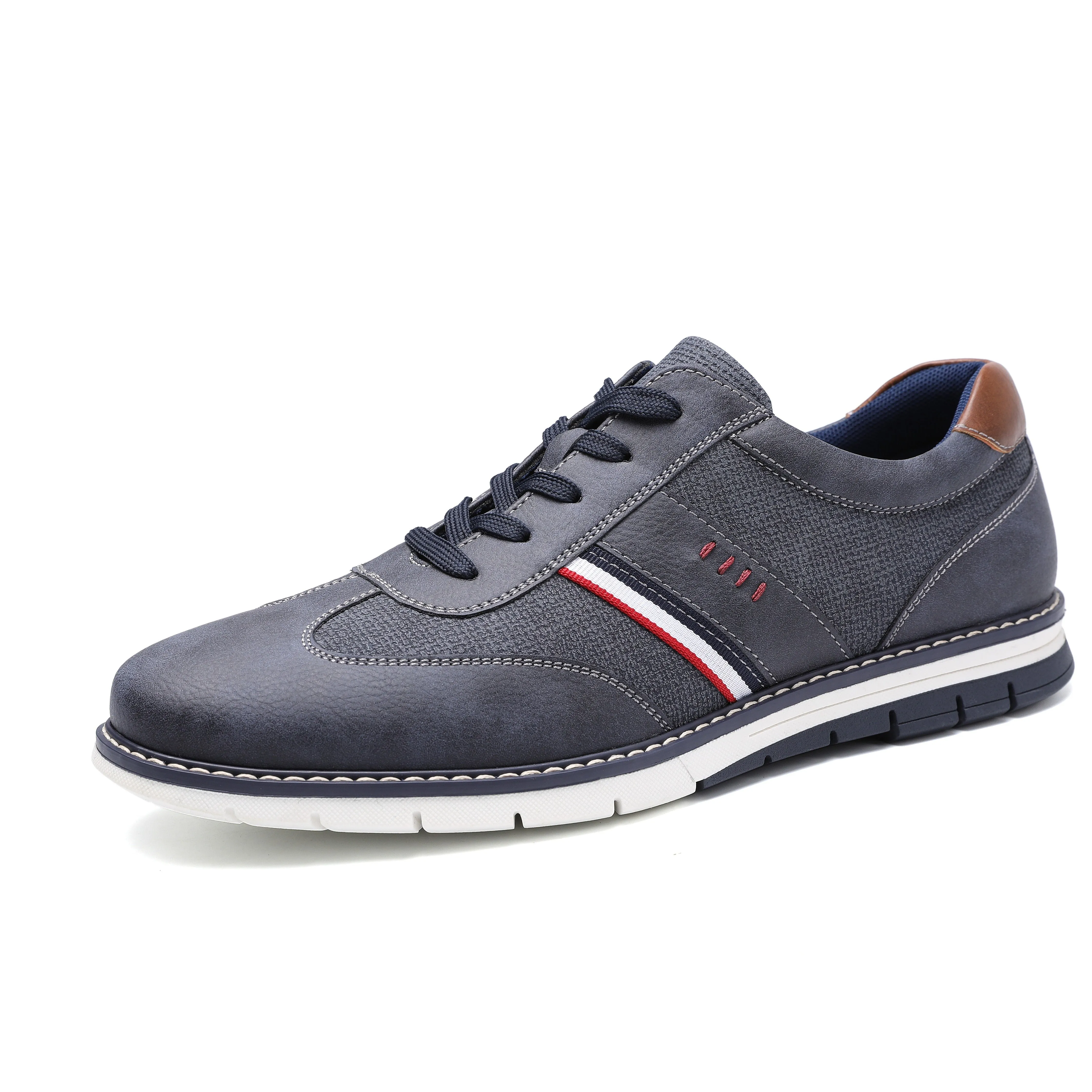 West Louis™ Chaussures de Sport en Cuir Léger d'Automne par le Designer de Marque