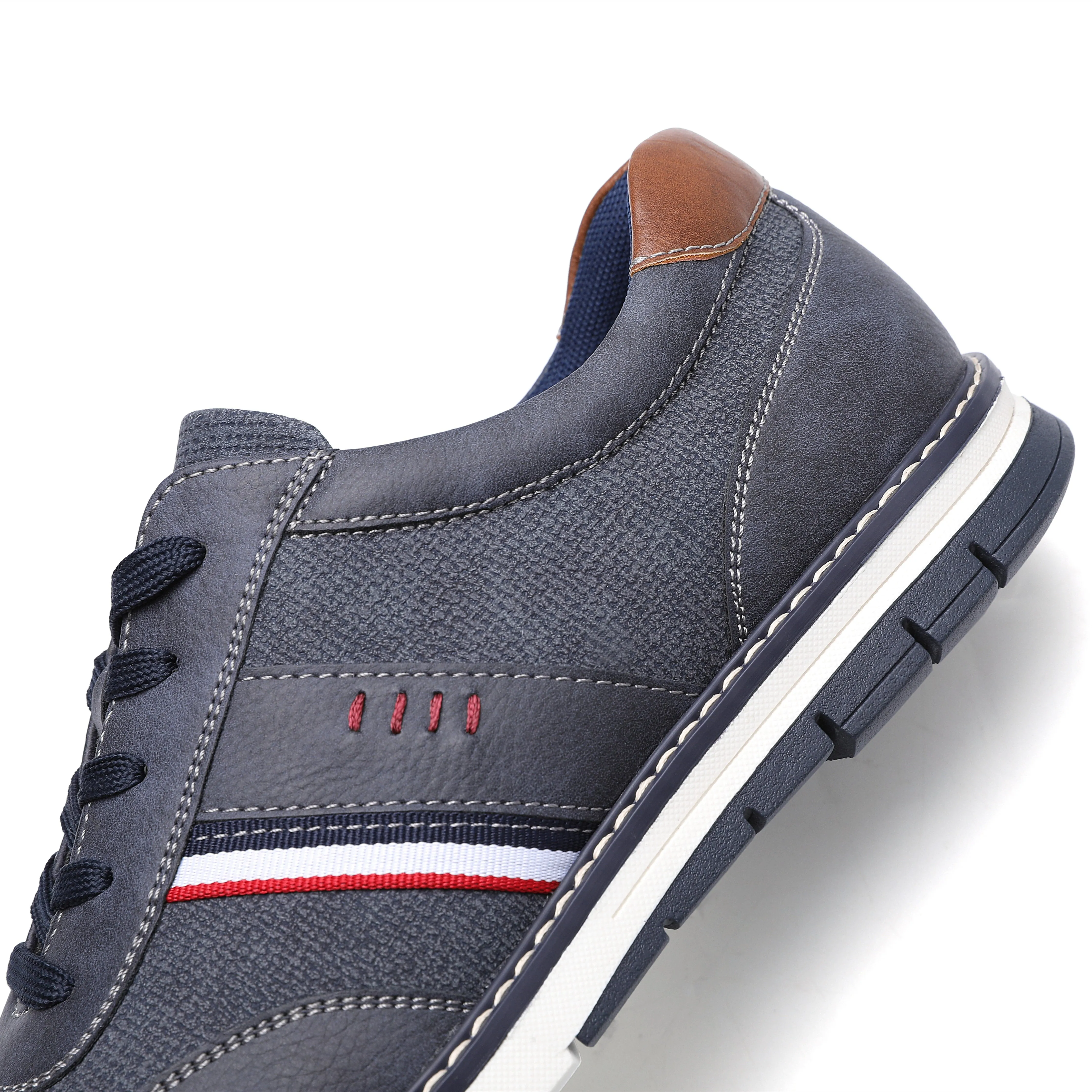 West Louis™ Chaussures de Sport en Cuir Léger d'Automne par le Designer de Marque