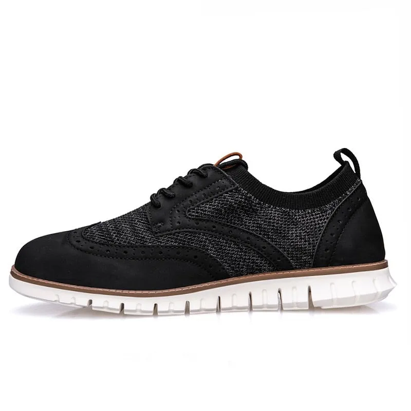 West Louis™ Chaussures décontractées pour hommes en daim respirant et léger