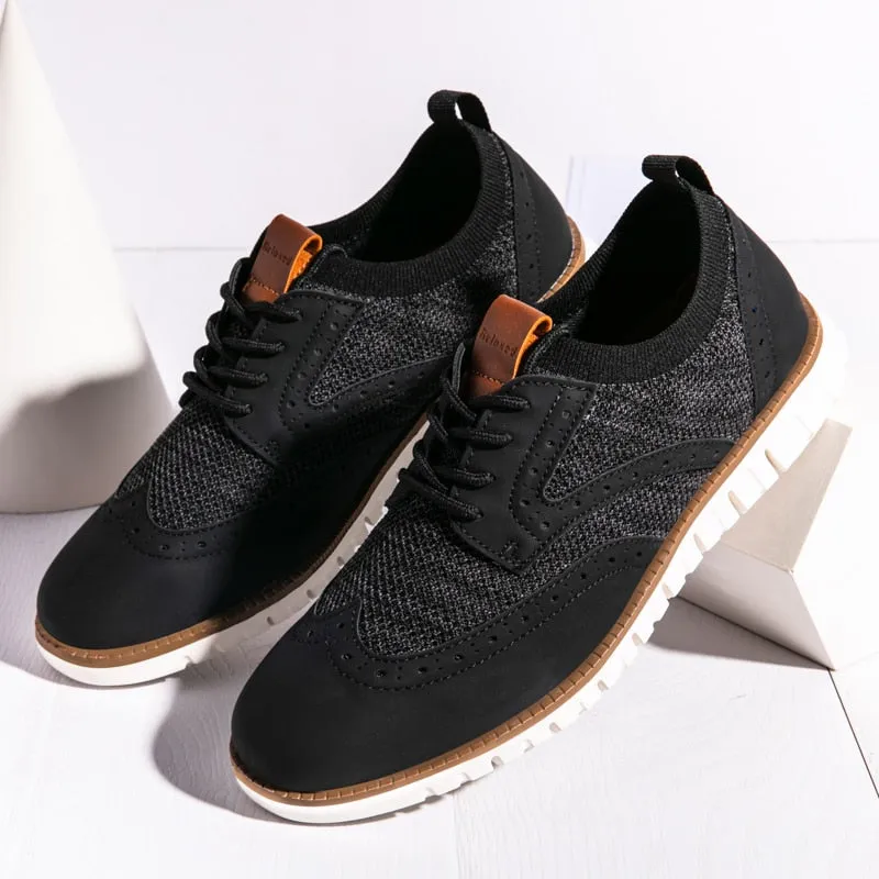 West Louis™ Chaussures décontractées pour hommes en daim respirant et léger
