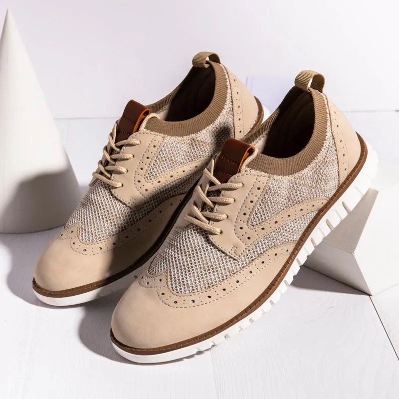 West Louis™ Chaussures décontractées pour hommes en daim respirant et léger