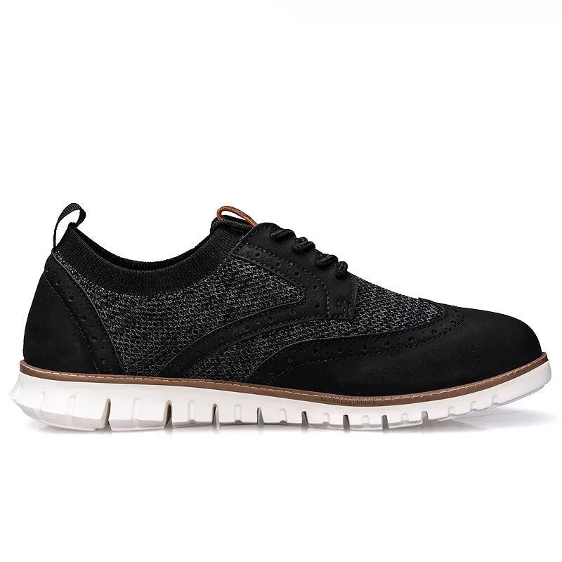 West Louis™ Chaussures décontractées pour hommes en daim respirant et léger