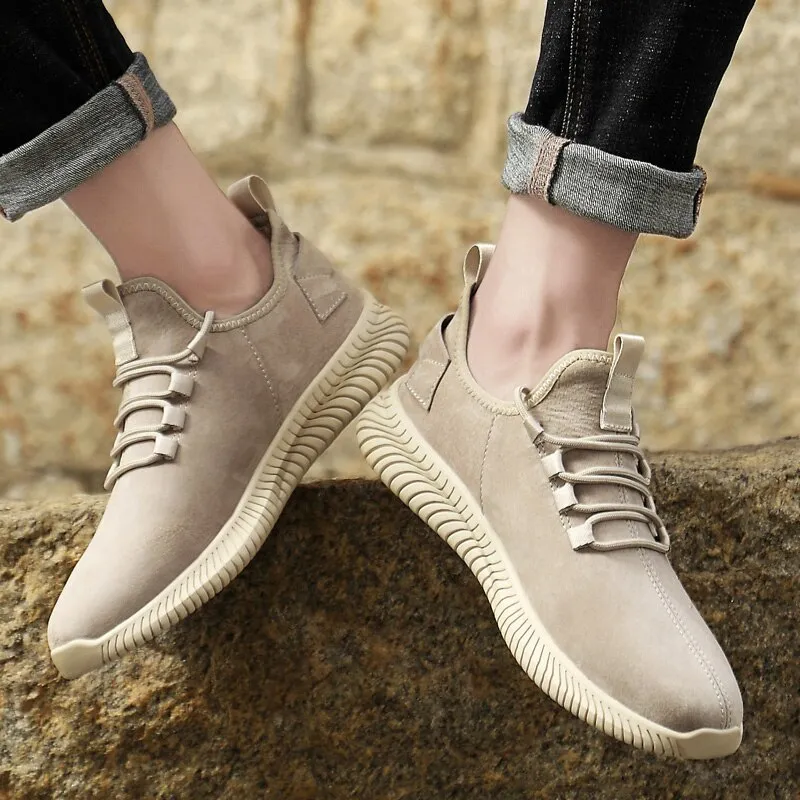 West Louis™ Chaussures de Sport Tendances en Daim Léger