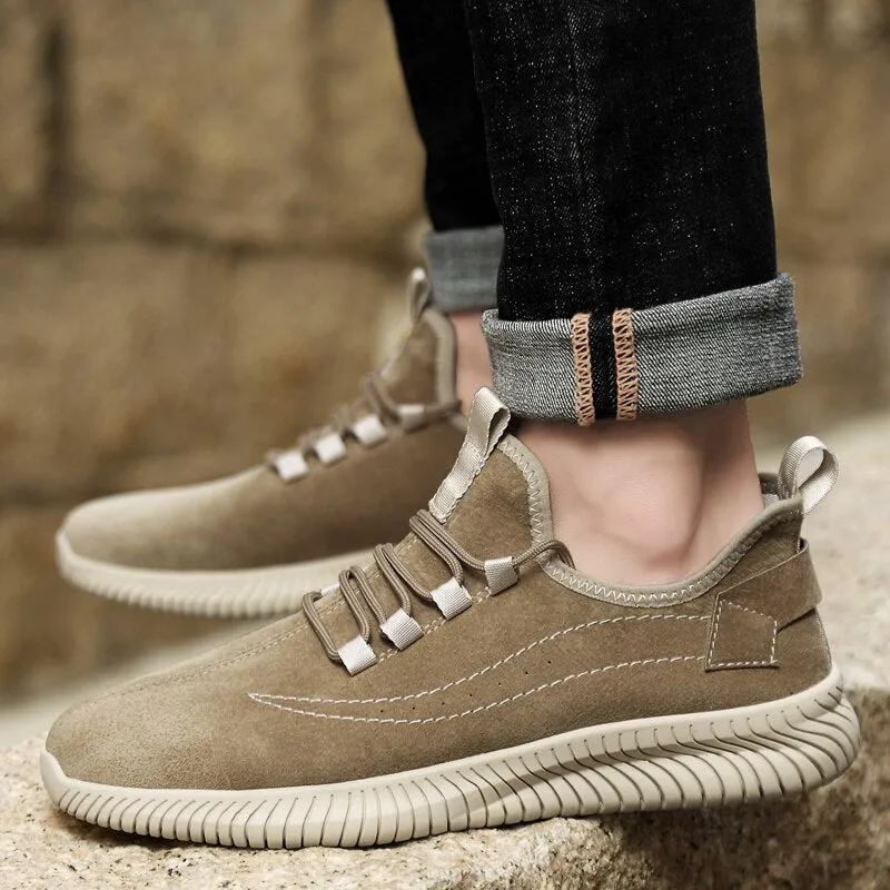West Louis™ Chaussures de Sport Tendances en Daim Léger