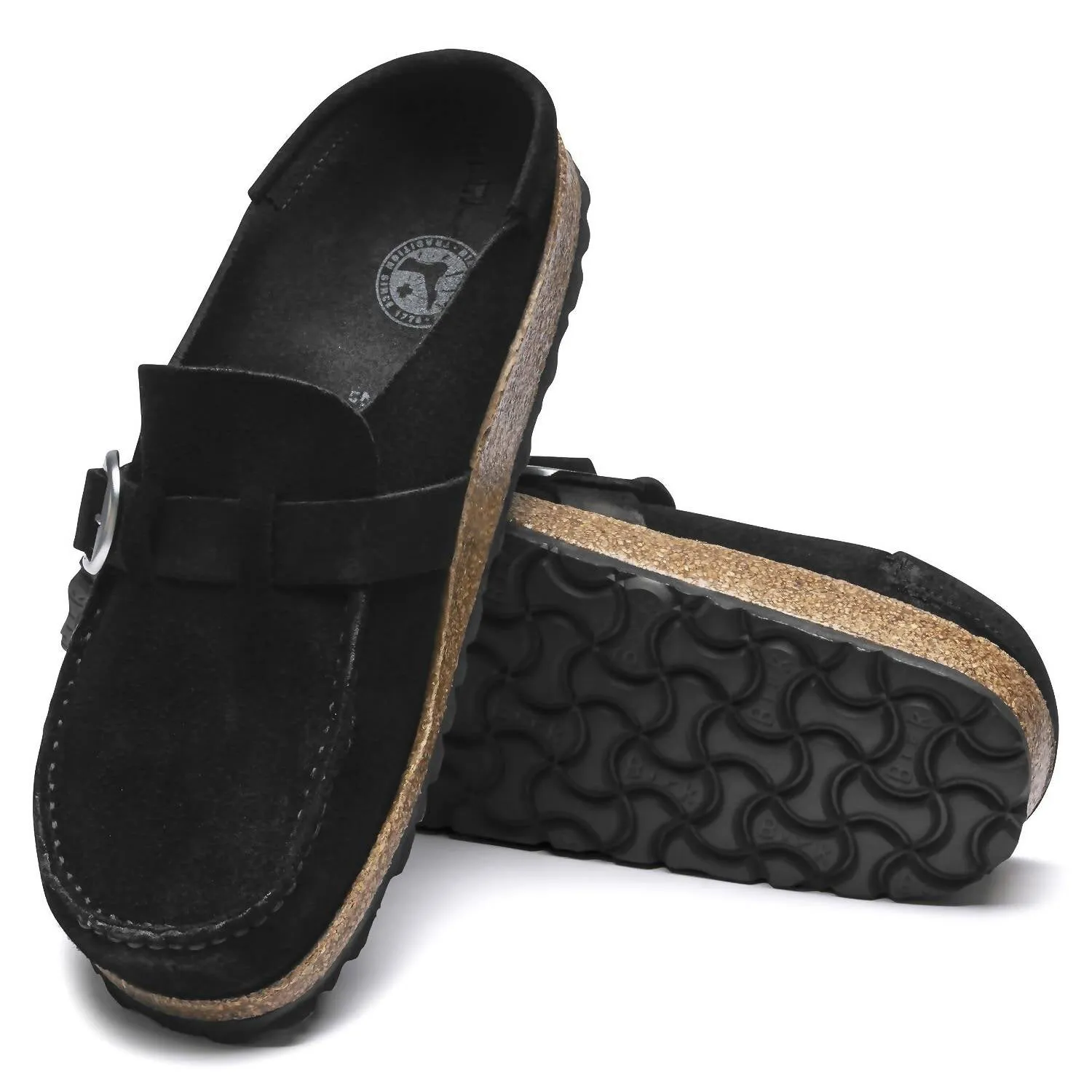 Chaussures Buckley Femme à Enfiler en Noir