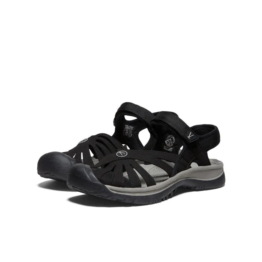 Sandale Rose pour Femme | Noir/Gris Neutre