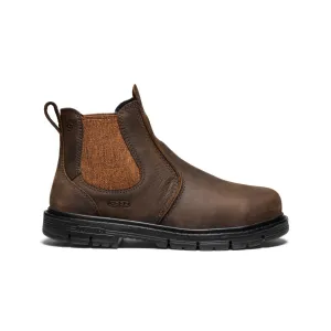 Botte Chelsea à talon 90° pour femme San Jose (embout en aluminium) | Cascade Marron/Noir