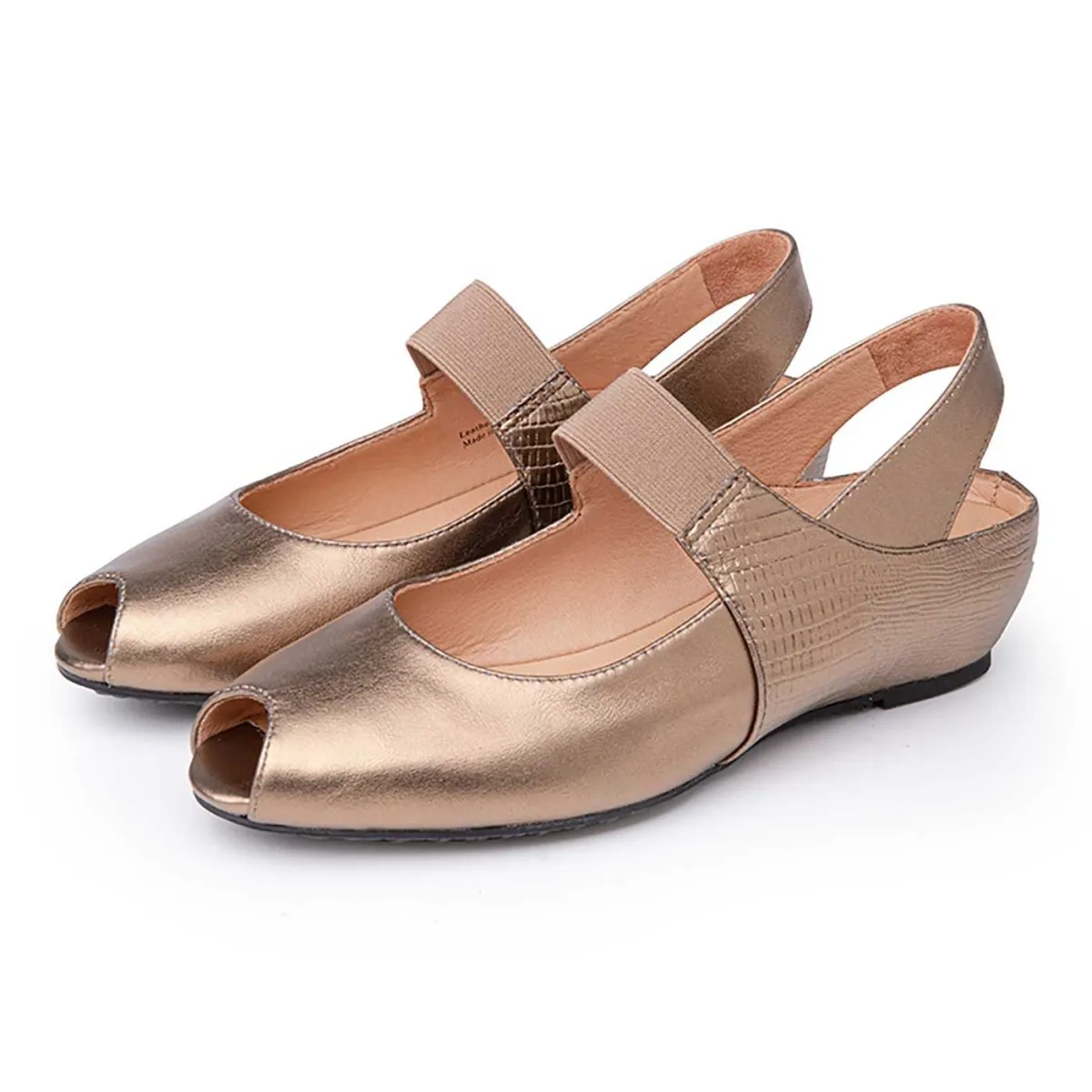 Yes Women's Paula Bronze Métallisé