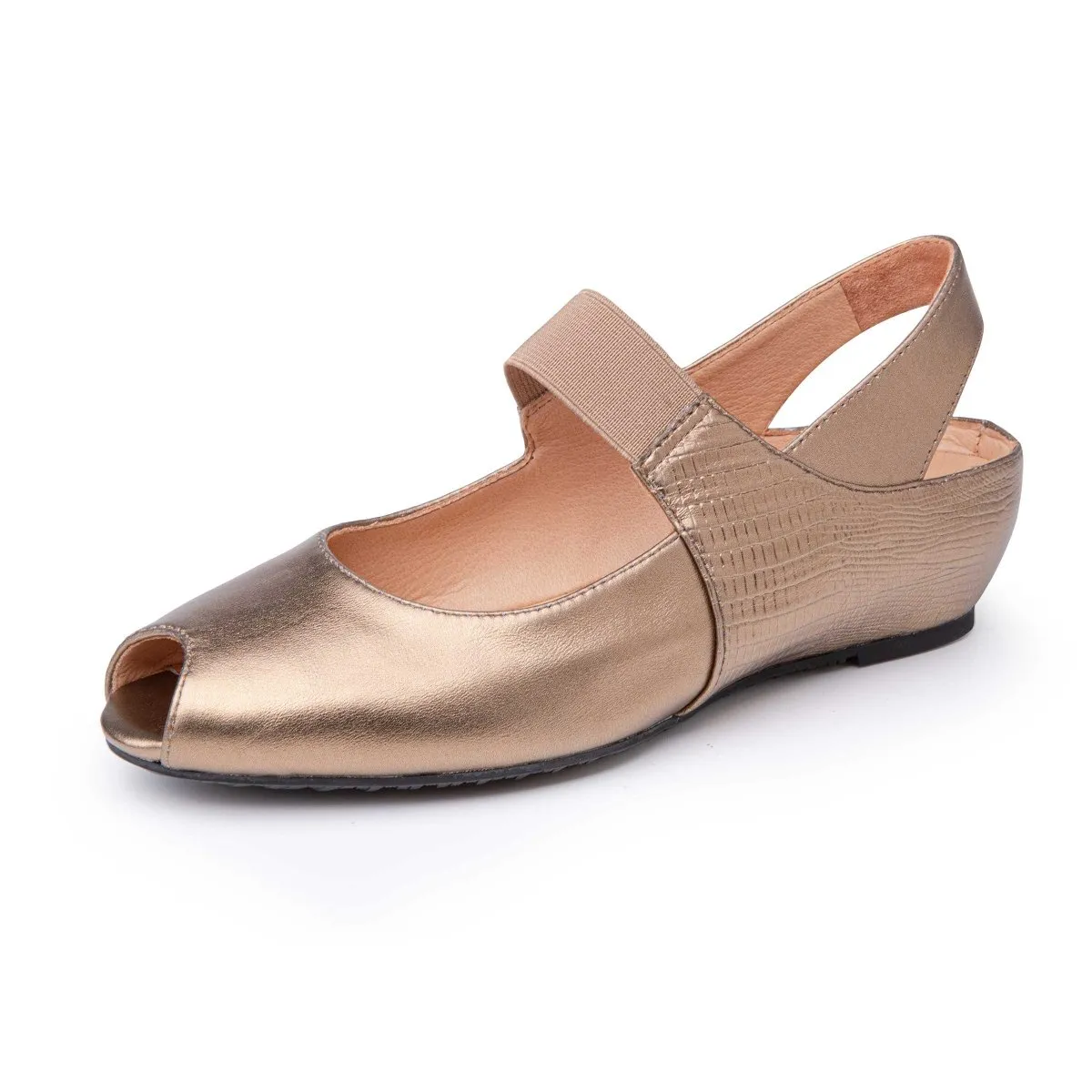 Yes Women's Paula Bronze Métallisé