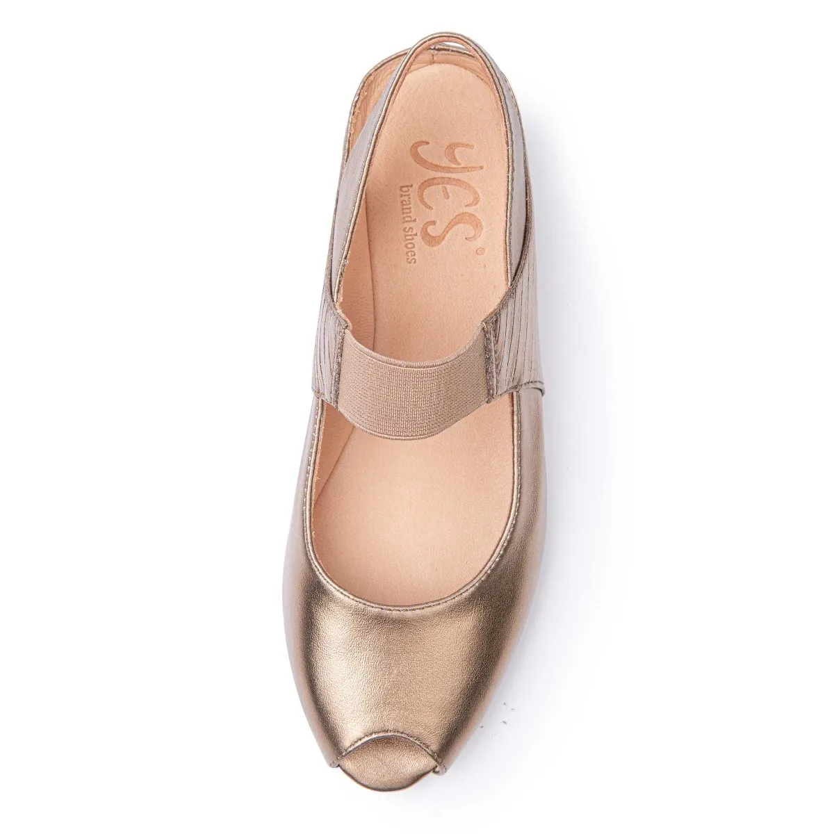 Yes Women's Paula Bronze Métallisé