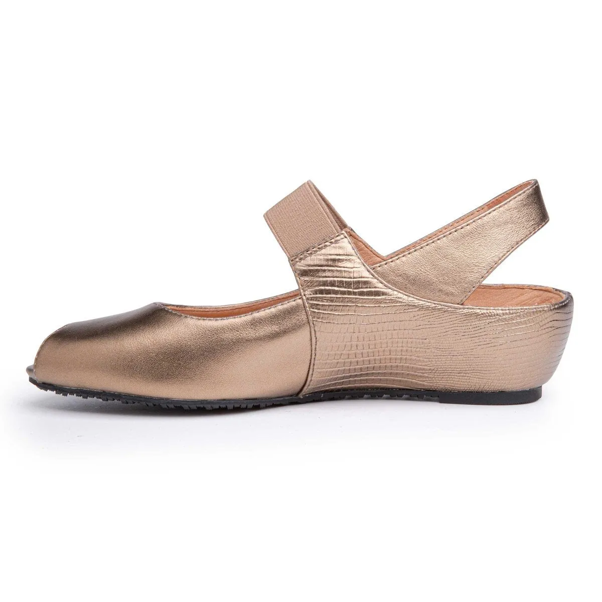 Yes Women's Paula Bronze Métallisé