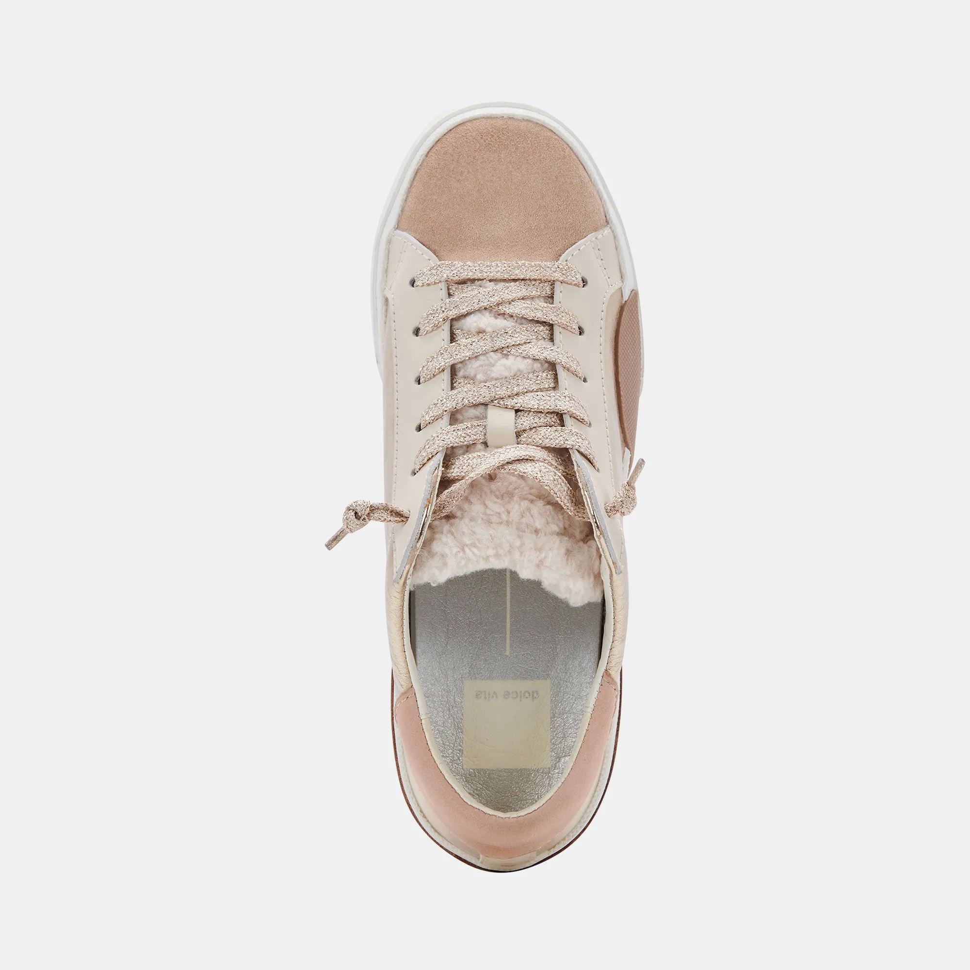 ZINA CHAUSSURES DE SPORT EN DAIM DORÉ
