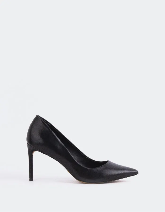 Zinnia Cuir Noir