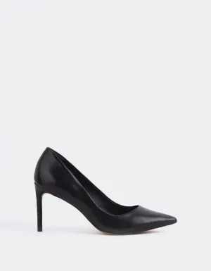 Zinnia Cuir Noir