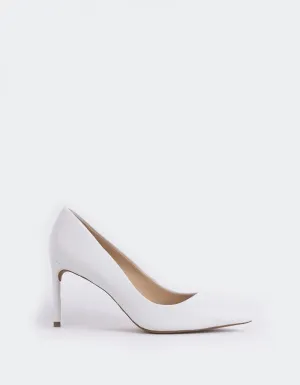 Zinnia Cuir Blanc