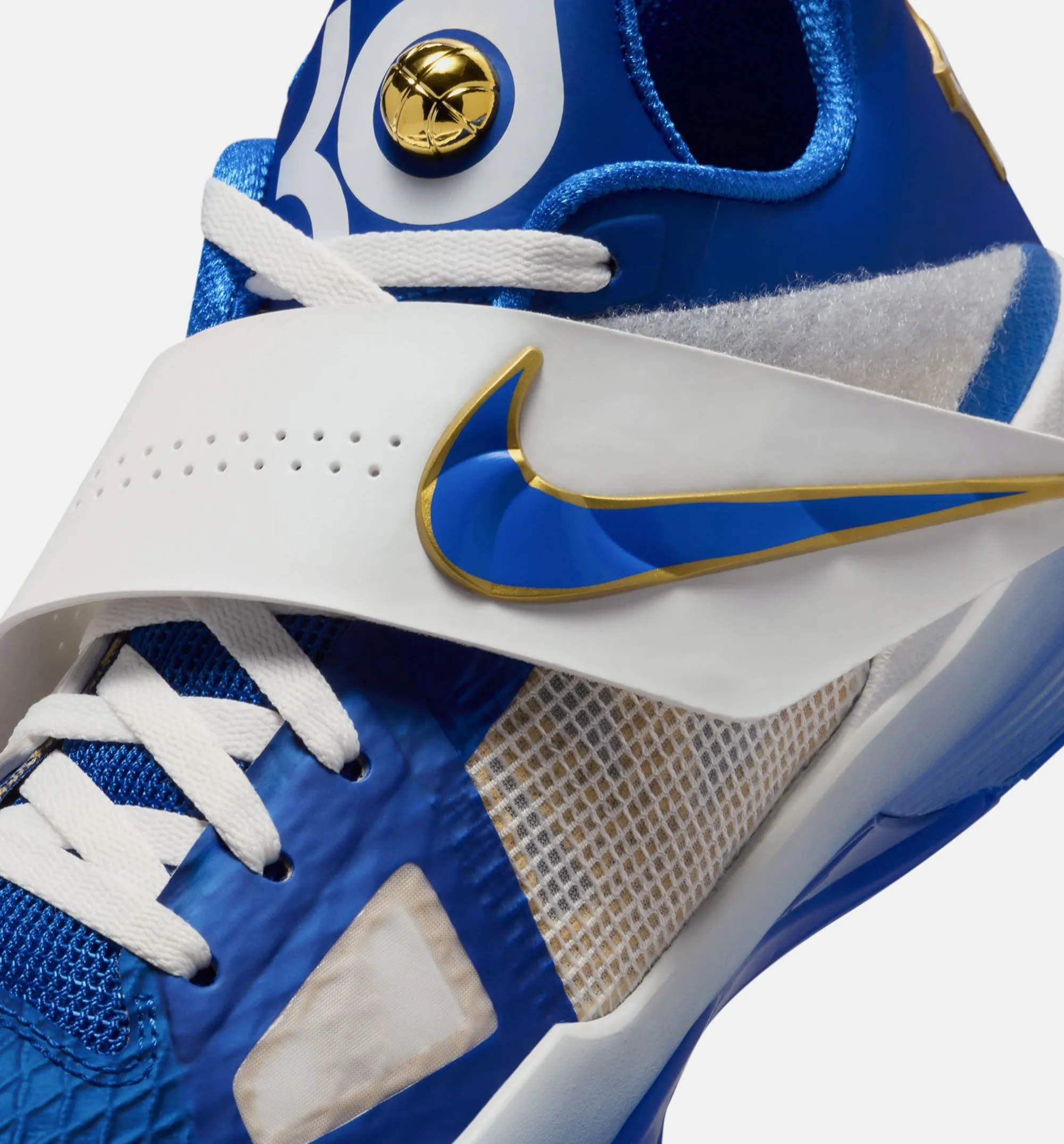 Zoom KD 4 MVP Chaussure de Style Homme - Bleu Royal/Blanc Summit/Or Métallique